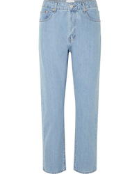 Casasola Mid Rise Cropped Straight Leg Jeans