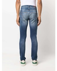 Dondup Mid Rise Slim Cut Jeans