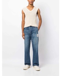 Maison Mihara Yasuhiro Mid Rise Straight Jeans