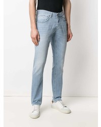 Dondup Mid Rise Straight Leg Jeans
