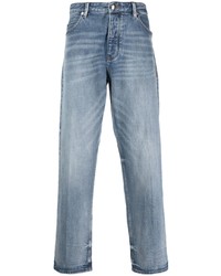 Emporio Armani Mid Rise Straight Leg Jeans