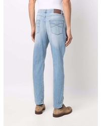 Brunello Cucinelli Mid Rise Tapered Jeans