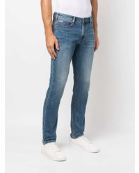 Emporio Armani Mid Rise Tapered Jeans