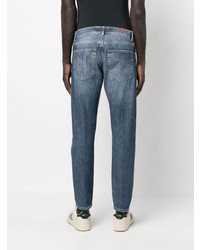 Dondup Mid Rise Tapered Jeans