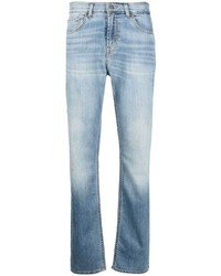 7 For All Mankind Midr Rise Straight Leg Jeans