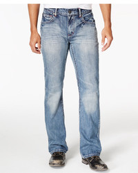 INC International Concepts Mordern Bootcut Light Blue Wash Jeans Only At Macys
