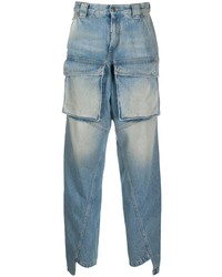 Off-White Multi Pocket Straight Leg Jeans
