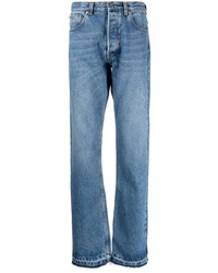 N°21 N21 Straight Leg Grosgrain Tie Jeans