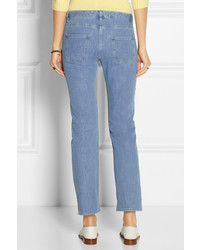 The Row Norland Mid Rise Straight Leg Jeans