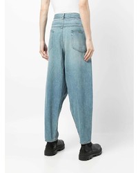 Attachment Oversized Tapered Jeans
