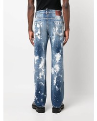DSQUARED2 Painted Straight Leg Jeans