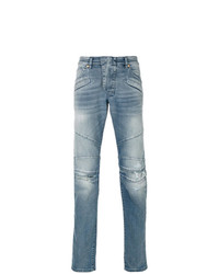 Pierre Balmain Panelled Slim Fit Jeans