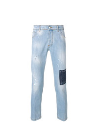 Entre Amis Patch Detail Jeans