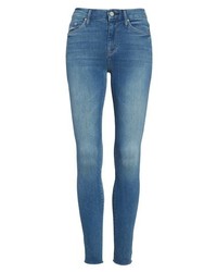MOTHE R The Looker Fray Ankle Jeans