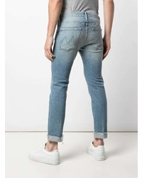 MOTHE R The Neat Frayed Cuff Jeans