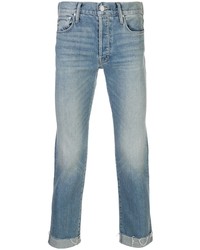MOTHE R The Neat Frayed Cuff Jeans