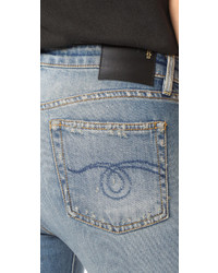 R 13 R13 Jenny Mid Rise Jeans
