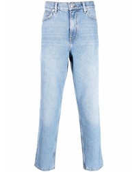 12 STOREEZ Relaxed Fit Tapered Leg Jeans