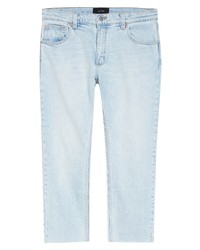 ROLLA'S Relaxo Chop Straight Leg Jeans In Bonzer Blue At Nordstrom