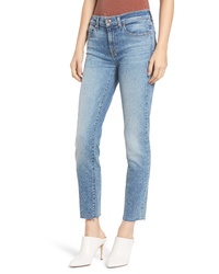 7 For All Mankind Roxanne Raw Hem Ankle Slim Jeans