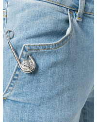Versus Safety Pin Slim Jeans