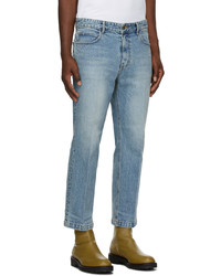 Solid Homme Semi Wide Cropped Jeans