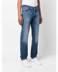 Kiton Slim Cut Cotton Jeans