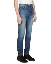 Saint Laurent Slim Faded Jeans