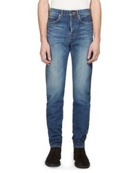 Saint Laurent Slim Faded Jeans