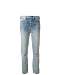 RE/DONE Slim Fit Cropped Jeans