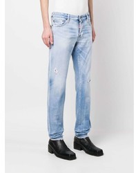 DSQUARED2 Slim Fit Light Wash Jeans