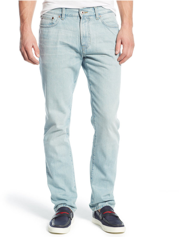 tommy hilfiger light blue jeans