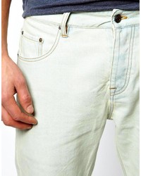 Asos Slim Jeans In Light Bleach Wash