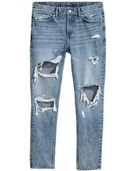 H&M Slim Regular Trashed Jeans