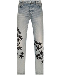 Amiri Star Patch Straight Leg Jeans