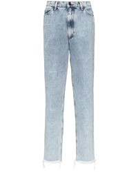 Duo Stone Washed Straight Leg Jeans