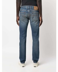 Moorer Stonewashed Mid Rise Jeans