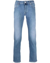 Incotex Stonewashed Slim Cut Jeans
