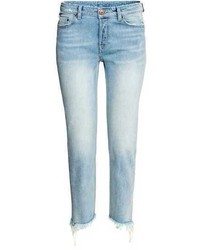 H&M Straight Cropped Jeans