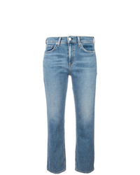 rag & bone/JEAN Straight Cropped Jeans