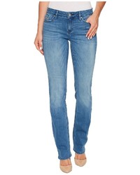 Calvin Klein Jeans Straight Leg Jeans In Sunlit Blue Wash Jeans