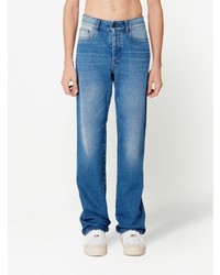 Ami Paris Straight Leg Relaxed Jeans