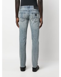 Armani Exchange Straight Leg Washed Denim Jeans