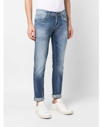 Dondup Straight Leg Washed Jeans