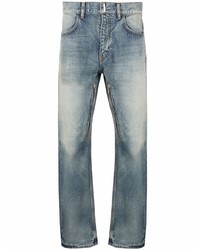 Givenchy Straight Leg Zip Pocket Jeans