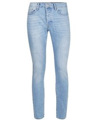 Topman Stretch Tapered Fit Jeans