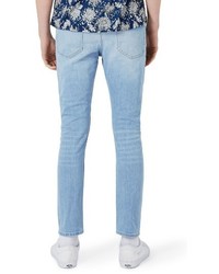 Topman Stretch Tapered Fit Jeans