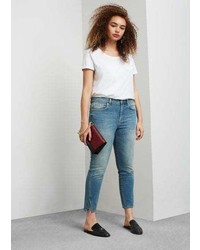 Violeta BY MANGO Super Slim Fit Cruseau Jeans