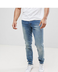 ASOS DESIGN Tall Slim Jeans In Mid Wash