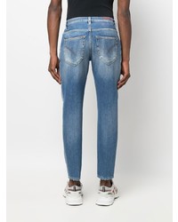 Dondup Tapered Organic Cotton Jeans